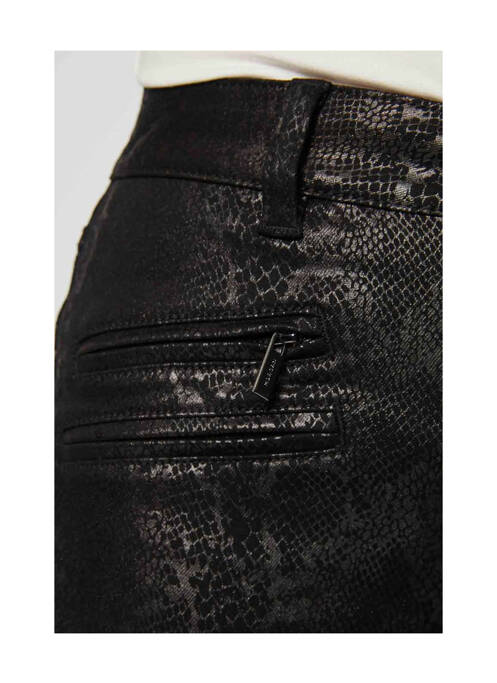 Pantalon slim negru MORGAN femeie