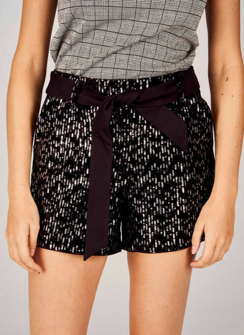 Șort negru MORGAN femeie