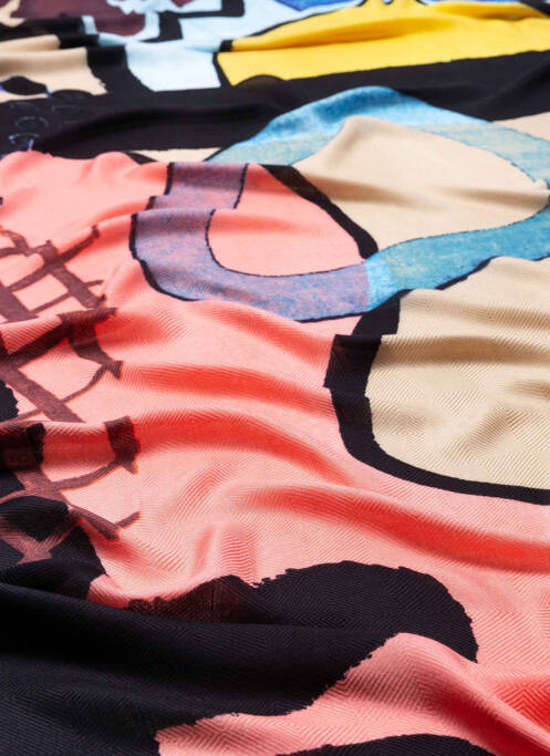 Eșarfă negru DESIGUAL femeie