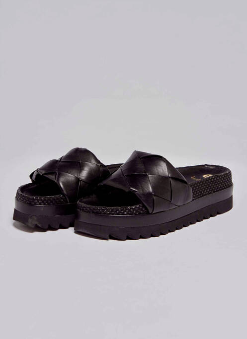 Mulete/Saboți negru LA STRADA femeie