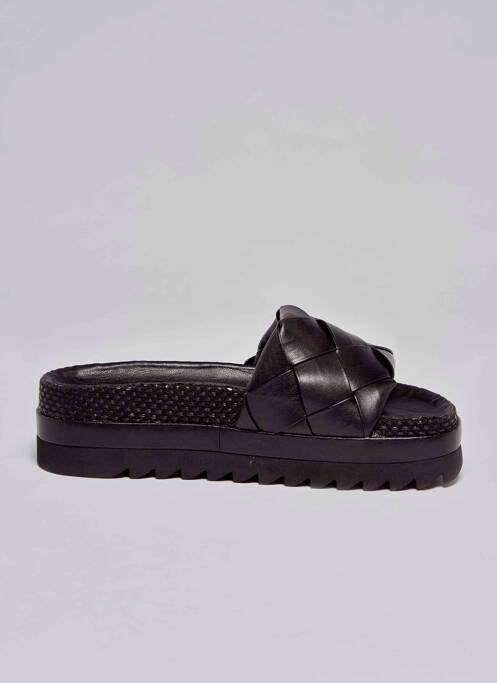 Mulete/Saboți negru LA STRADA femeie