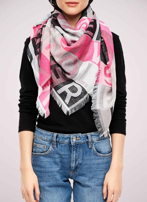 Eșarfă roz S.OLIVER femeie