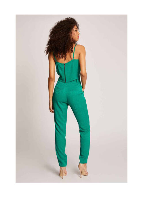 Pantalon chino verde MORGAN femeie