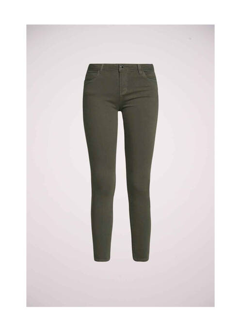 Pantalon slim verde MORGAN femeie