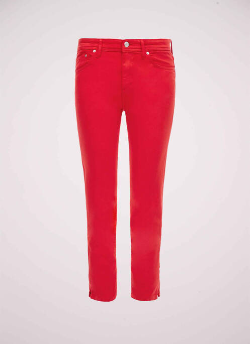 Blugi cu croială slim roșu S.OLIVER femeie