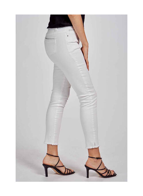 Blugi skinny alb MORGAN femeie