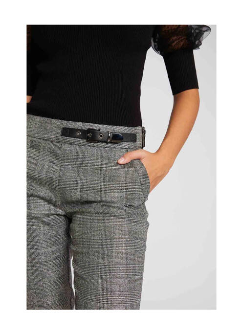 Pantalon chino argintiu MORGAN femeie