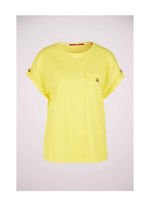 Tricou galben S.OLIVER femeie