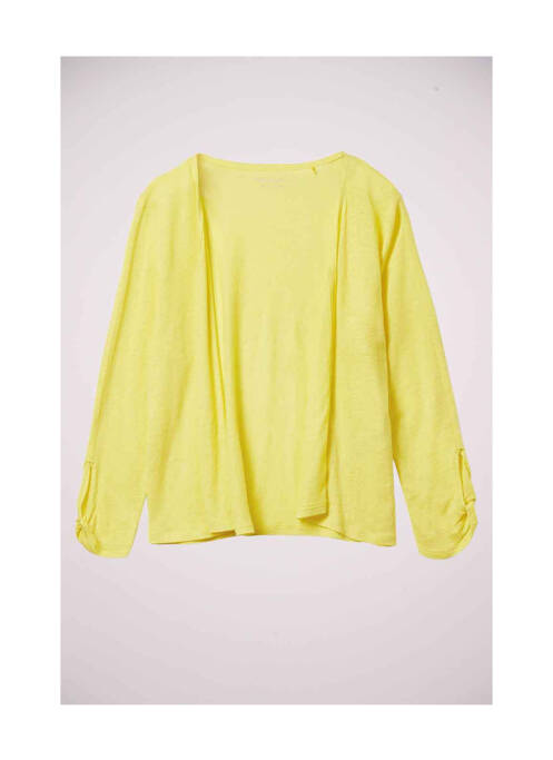 Vestă cu mâneci lungi galben S.OLIVER femeie