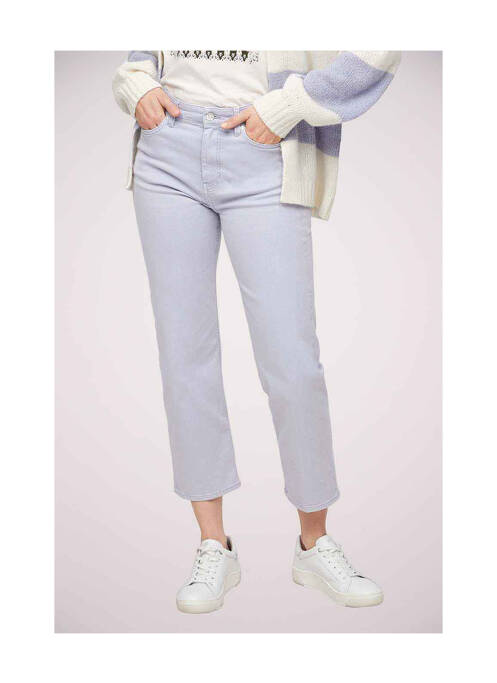 Pantalon slim violet S.OLIVER femeie