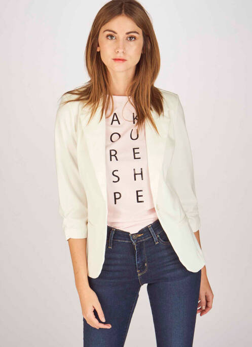 Sacou alb FRANSA femeie