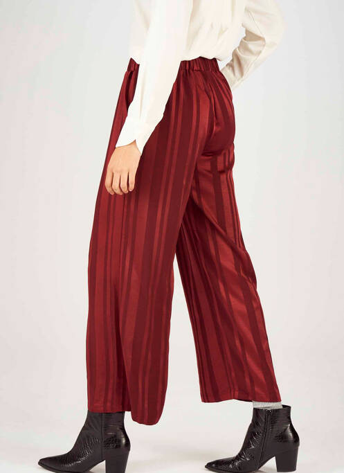 Pantalon evazat roșu FRANSA femeie