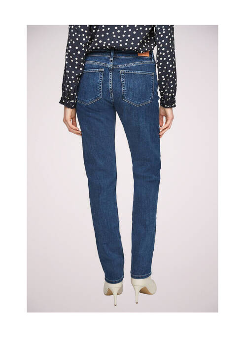 Blugi cu croială dreaptă albastru S.OLIVER femeie