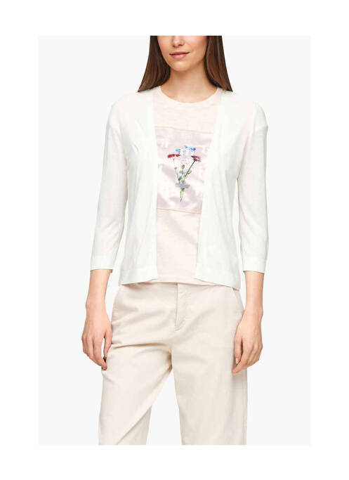 Vestă cu mâneci lungi bej S.OLIVER femeie