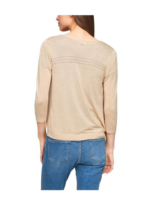 Vestă cu mâneci lungi bej S.OLIVER femeie