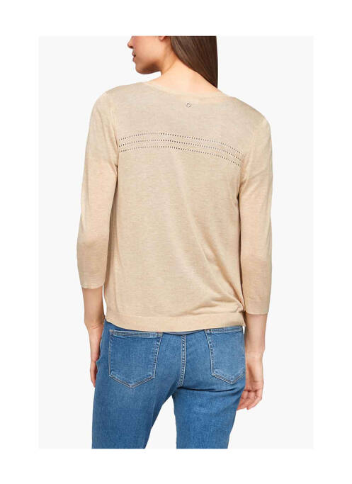 Vestă cu mâneci lungi bej S.OLIVER femeie