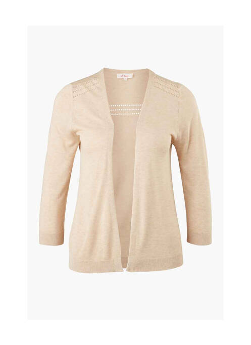 Vestă cu mâneci lungi bej S.OLIVER femeie