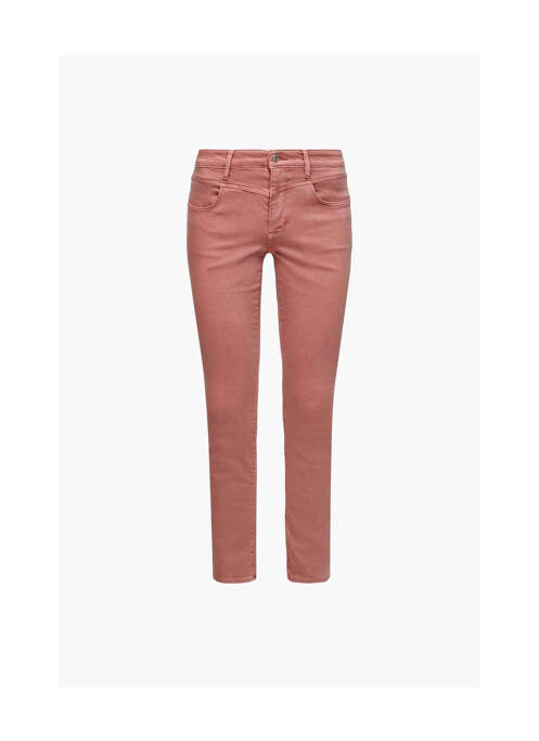 Pantalon slim roz S.OLIVER femeie