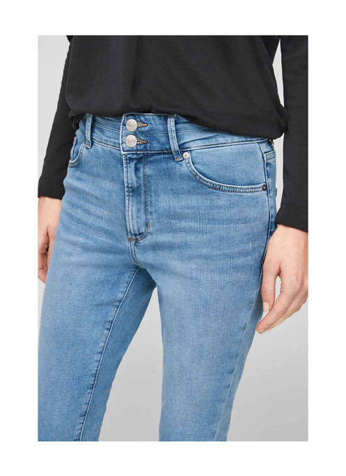 Blugi cu croială slim albastru S.OLIVER femeie