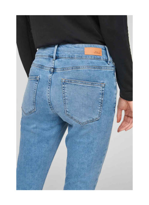 Blugi cu croială slim albastru S.OLIVER femeie