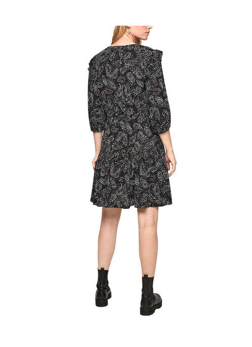 Rochie scurtă negru S.OLIVER femeie