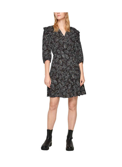 Rochie scurtă negru S.OLIVER femeie