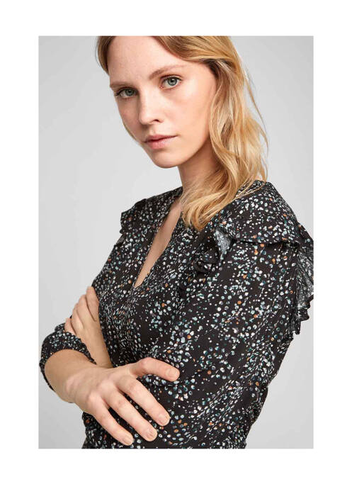 Rochie scurtă negru S.OLIVER femeie