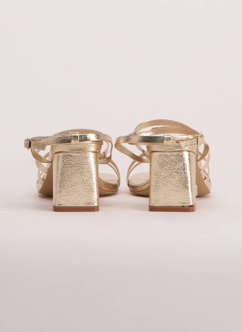 Sandale/Pantofi decupați auriu LA STRADA femeie