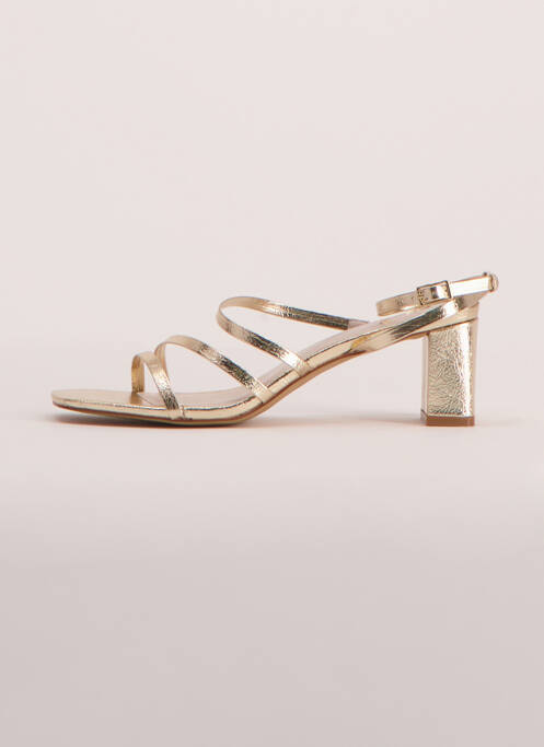 Sandale/Pantofi decupați auriu LA STRADA femeie
