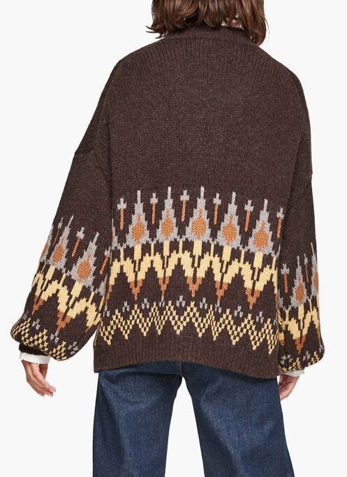 Vestă cu mâneci lungi maro S.OLIVER femme