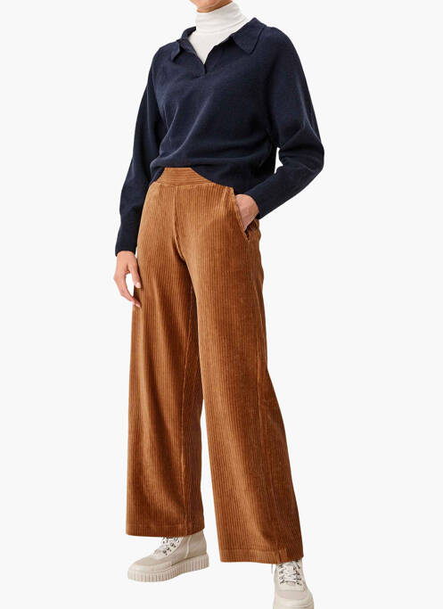 Pantalon drept maro S.OLIVER femeie