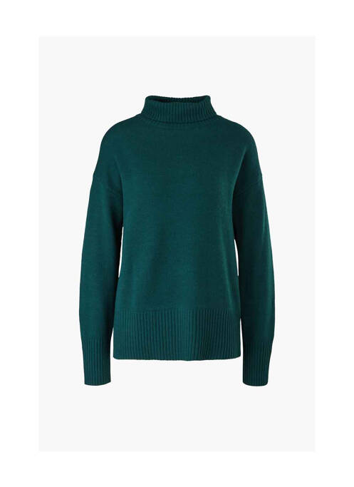 Pulover cu guler înalt verde S.OLIVER femeie