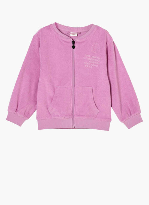 Vestă cu mâneci lungi roz S.OLIVER fată