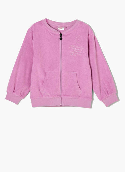 Vestă cu mâneci lungi roz S.OLIVER fată