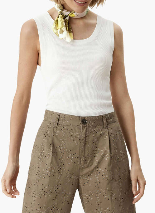 Eșarfă alb S.OLIVER femeie