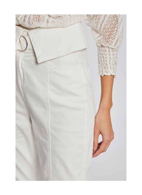 Pantalon slim bej MORGAN femeie