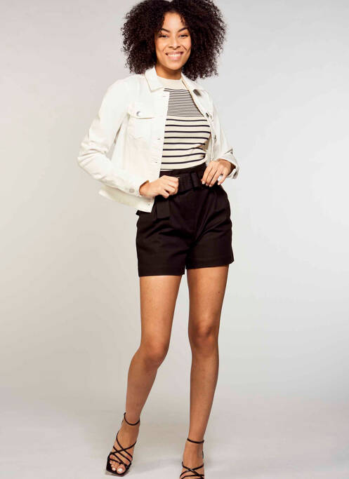 Șort negru MORGAN femeie