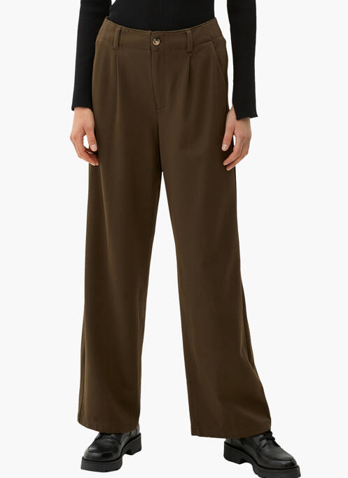 Pantalon larg verde S.OLIVER femeie