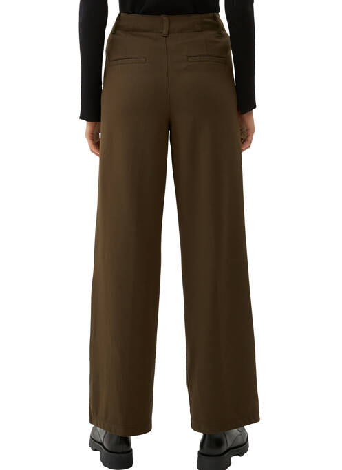 Pantalon larg verde S.OLIVER femeie