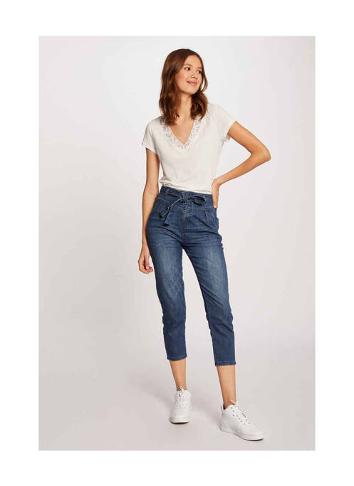 Tricou alb MORGAN femeie