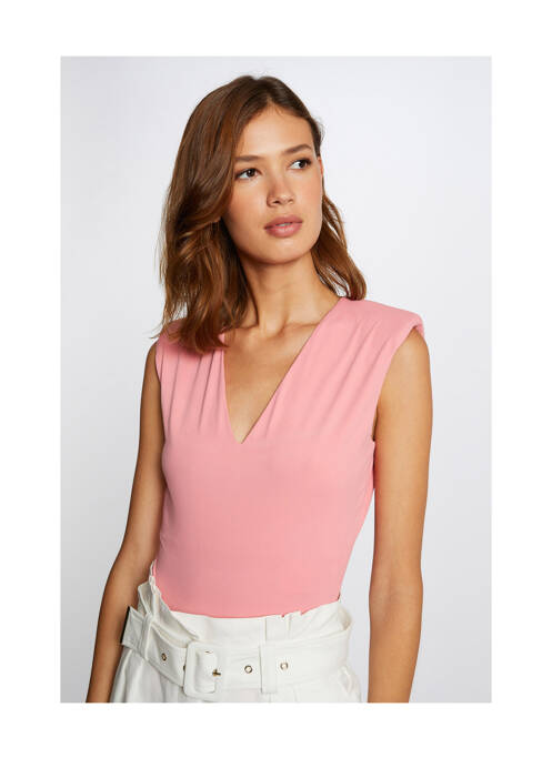 Body de lenjerie roz MORGAN femeie