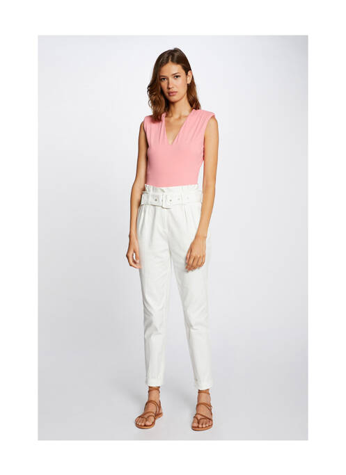 Body de lenjerie roz MORGAN femeie