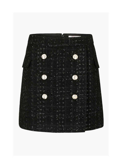 Fustă scurtă negru MORGAN femeie