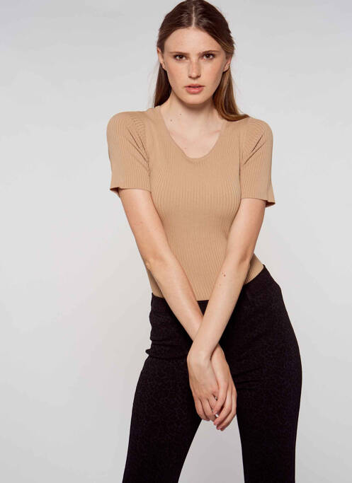 Tricou bej MORGAN femeie