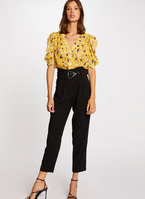 Pantalon drept negru MORGAN femeie