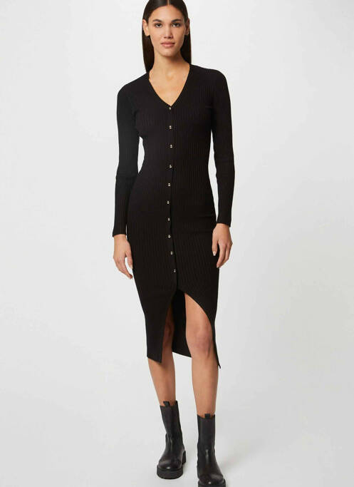 Rochie midi negru MORGAN femeie