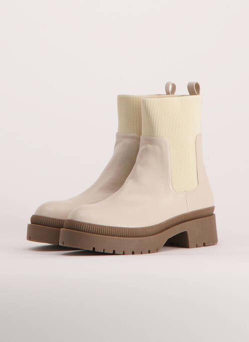 Botine/Ghete bej LA STRADA femeie