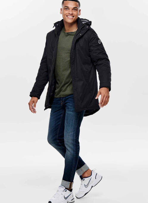 Jachete casual negru ONLY&SONS bărbat