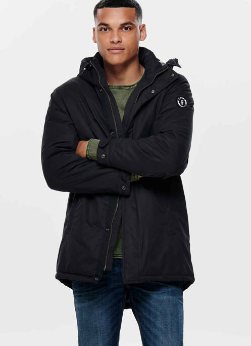 Jachete casual negru ONLY&SONS bărbat
