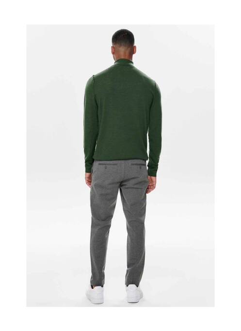 Pantalon chino gri ONLY&SONS bărbat